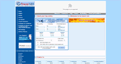Desktop Screenshot of gotravel123.com